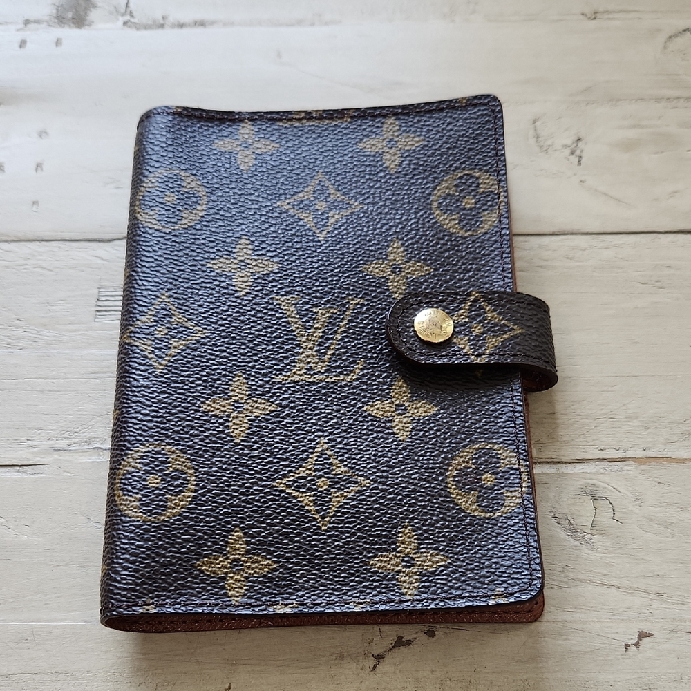 Louis Vuitton Monogram Brown Small Agenda